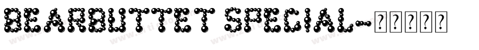 BearButteT Special字体转换